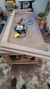 2K views | A roundover bit with a radius half the size of the thickness of your piece is an easy way of creating a rounded end  Tools Used: Bosch Plunge Router (https://amzn.to/43iA9I3) Yonico ¾” Roundover Bit (https://amzn.to/44Cxx87) Follow along for more builds, tools, and tips! #woodwork #woodcraft #woodworker #woodworking #garagewoodshop #maker #woodworkersofinstagram #diy #woodworkingtips #walnut #modernbuilds #diningtable | Danmadewoodworking | Facebook