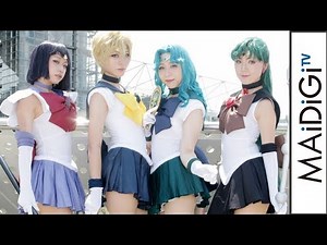 Comiket 94 Cosplay "Sailor Moon" Cosplayers Gathered! Confident Poses