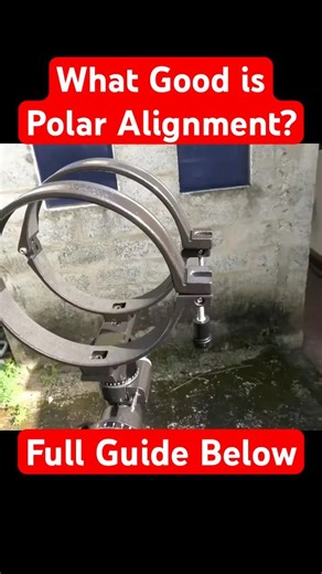 Why You Should Polar Align your Telescope Mount #telescope #astrophotography #astronomy