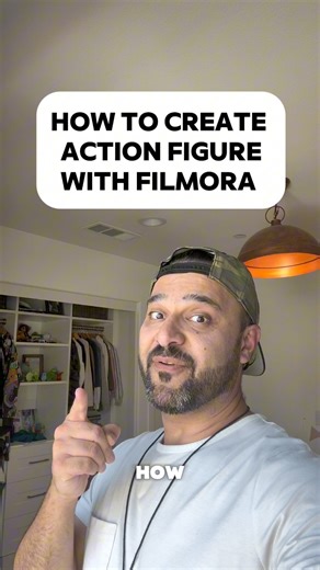 How to create action figure using Wondershare Filmora Video Editor #filmora #wondersharefilmora #wondershare #editingapps #actionfigure | Letsdodiz