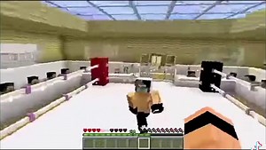 Minecraft Movie: Gigi and Rania in an Epic Battle