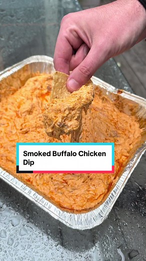 Delicious Smoked Buffalo Chicken Dip Recipe