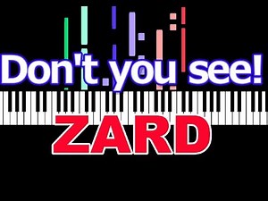 Don't you see! ZARD / ピアノ編曲