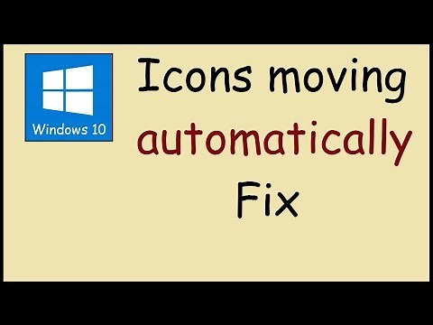 How to stop Windows 10 icons from rearranging after refresh