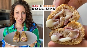 476 reactions · 40 shares | Becca's Ham & Cheese Roll-Ups ‍ 燎 Oh what a pleasant surprise it was to devour these cheesy & delicious flavour bombs.  Perfect as a breakfast or snack idea! | Kitchen Coach | Facebook