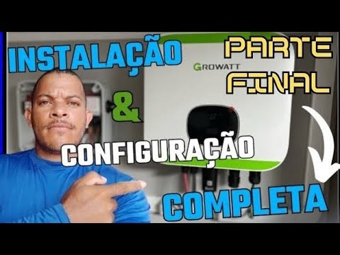 How to install and configure the Growatt inverter (final part) Wi-Fi network configuration