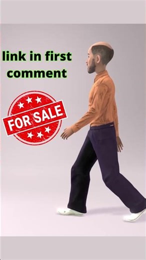 Stylized Cartoon Male Character 3D Model Game Ready Animated #3dcompositing #animation #blender3d