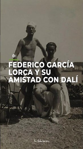 The friendship of García Lorca and Dali 😱 #federicogarcíalorca #dali #art #culture #poetry
