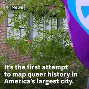 87K views · 126 reactions | "Donald Trump is a New Yorker, he knows LGBT people...he knows his life is enhanced by the contributions of gay Americans." This gay history project is putting America's hidden LGBT history on the map. | Channel 4 News | Facebook