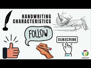 Handwriting Characteristics:Class characteristics #Individual characteristics #Natural variation #QD