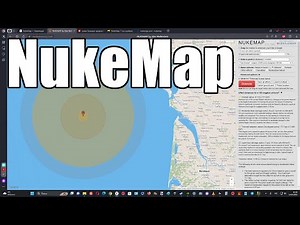 NukeMap - Моделирование взрыва Ядерной бомбы на Карте Мира