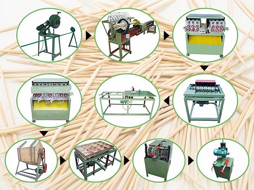 Toothpick Making Machine | Bamboo Stick Processing Plant Line - Shuliy Machinery