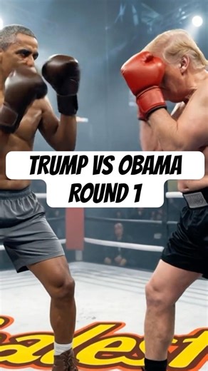 Obama vs Trump Fight Begins 👀 Who Wins?