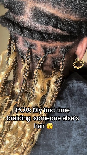Small Blonde BOHO Knotless Braids: Beginner's Attempt | Summer Hairstyles