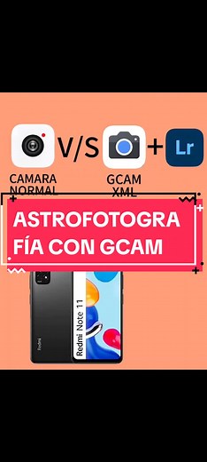Astrofotografía con la GCam en el Xiaomi Redmi Note 11