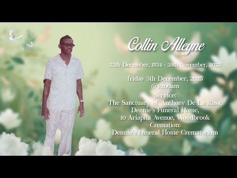 In Loving Memory Of Colin Alleyne