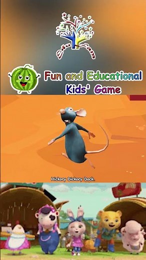 🎵 Hickory Dickory DOCK… but the ELEPHANT CRASHED the clock! 🐘⏰ | Fun Nursery Rhyme | EduFam📽️
