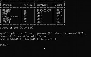 12–12-mysql-修改和删除数据的命令