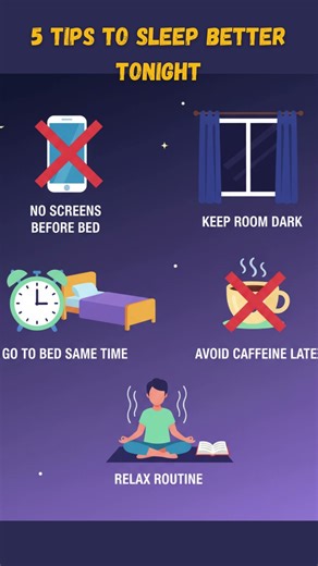 5 Tips to Sleep Better Tonight 😴🌙 | Vital Shorts #shorts