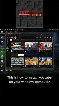 The Easiest Way To Install YouTube On ANY Computer (2026) #techtutorial #windows10 #windows11