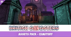British Gangsters Pack - Cemetery | 3D Environments | Unity Asset Store