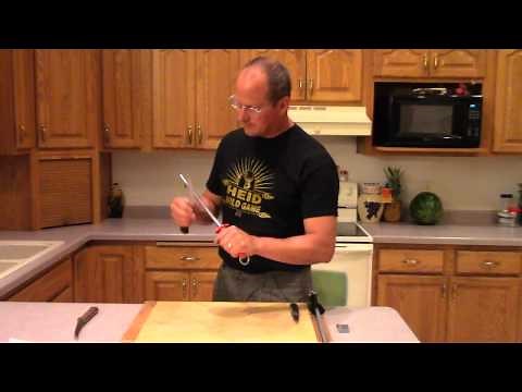 How to use a Knife Sharpening Steel