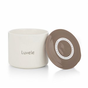 Luvele 4 x 400ml | (4 x 13.5oz.) ceramic yogurt jars | Compatible with Pure Yogurt Maker