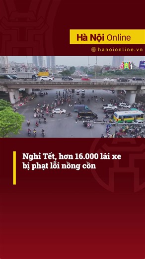 Xử lý vi phạm nồng độ cồn trong dịp Tết