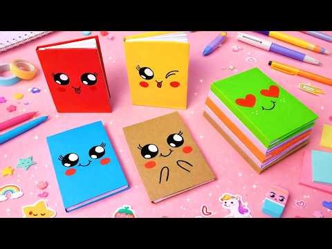 Origami Kawaii Pocket Notebook | How to make a paper mini notebook | Kawaii DIY Paper Craft Idea