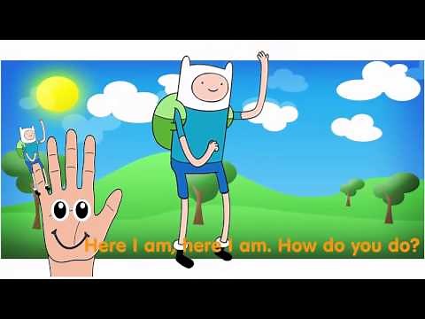 Adventure Time Finger Family Collection Arthur Cartoon Animation Nursery Rhymes For Children