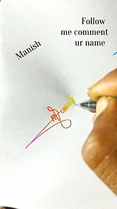 Signature name|Manish| Tag manish#signature | Sk Max