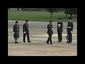 RAF Swinderby Passing Out Parade June 1990