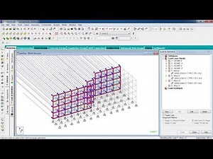 STAAD Pro Tutorials - Wind Load Analysis of a G+4 Commercial Building Part-4 ( Day 48)