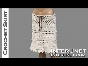 Lace skirt crochet pattern