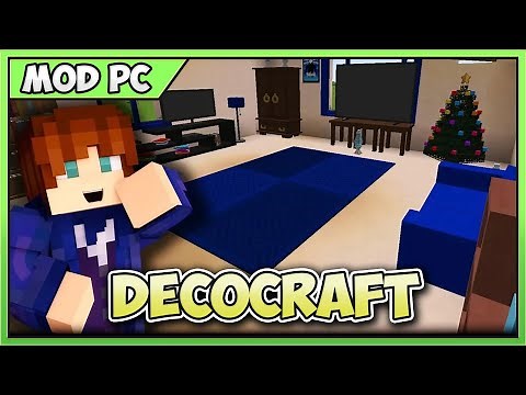 DECOCRAFT MOD | TODAS LAS DECORACIONES QUE NECESITAS - REVIEW 1.12.2 - 1.18.2