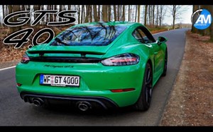 保时捷 Porsche Cayman 718 GTS 4.0 声浪 展示