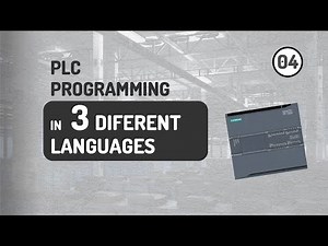04 PLC Programming in 3 Different Languages | LADDER, FBD and ST Explained