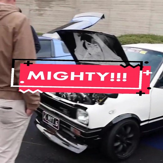 Mighty indeed! This week's episode sees the boys head to Motorex in search of the best engine swap on offer! link in bio #engineswap #surprise #motorex #turboyoda #woodrigos #mightyboy #rotary #brapbrap #kei