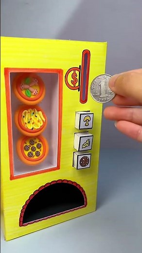 Manual DIY vending machine #diy #craft #handmade 2