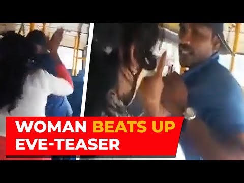 Karnataka: Woman slaps eve-teaser inside bus in Mandya, video goes viral