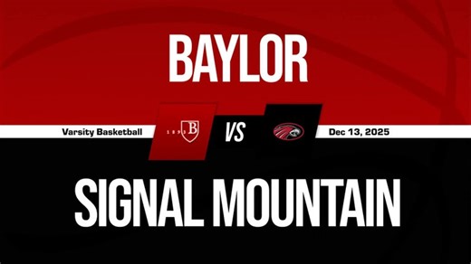 Baylor High School (Chattanooga, TN)  Basketball
