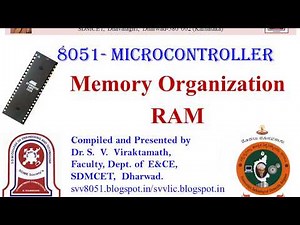 8051 Memory Organisation