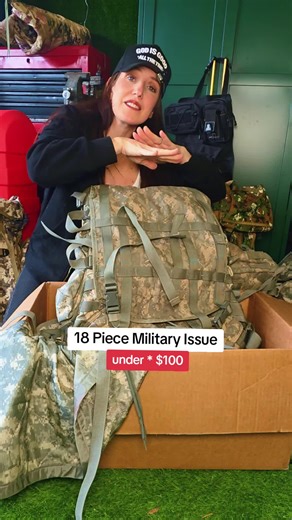 18 Piece Rifleman Set for Camping and Hiking