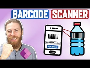 Barcode Scanner mit Power Apps