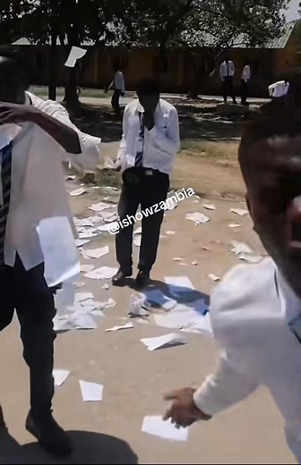 G12: Zambia future leaders after writing exams | Zambia Trends