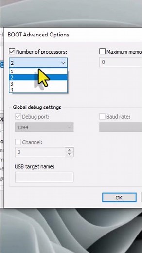Enable All CPU Cores in Windows | MSCONFIG Shortcut