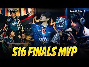 he's the ONLY PLAYER with this KIND of stats in MPL! Jaypee is your MPL PH S16 Finals MVP