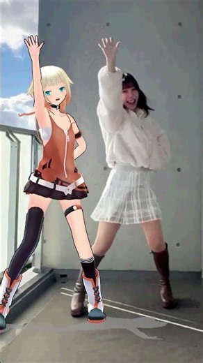 ONEちゃんにこずえさんと一緒に「Snow halation」を踊ってもらいました