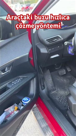 A quick way to melt ice on car windows #automobile #peugeot #defrost #cleaning #winter