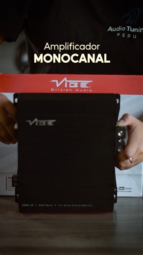 El amplificador Power Box 3000.1P de Vibe Audio, un amplificador monocanal FULL RANGO que destaca por su potencia real y versatilidad. Disponible con nuestros dealers autorizados en Lima y provincias. #caraudioperu #caraudio #amplificador #audiotecfischer | AUDIO TUNING PERU